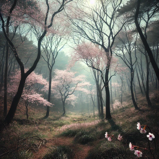 아름다운 봄산