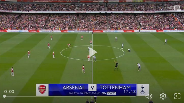 Arsenal - Tottenham Highlights