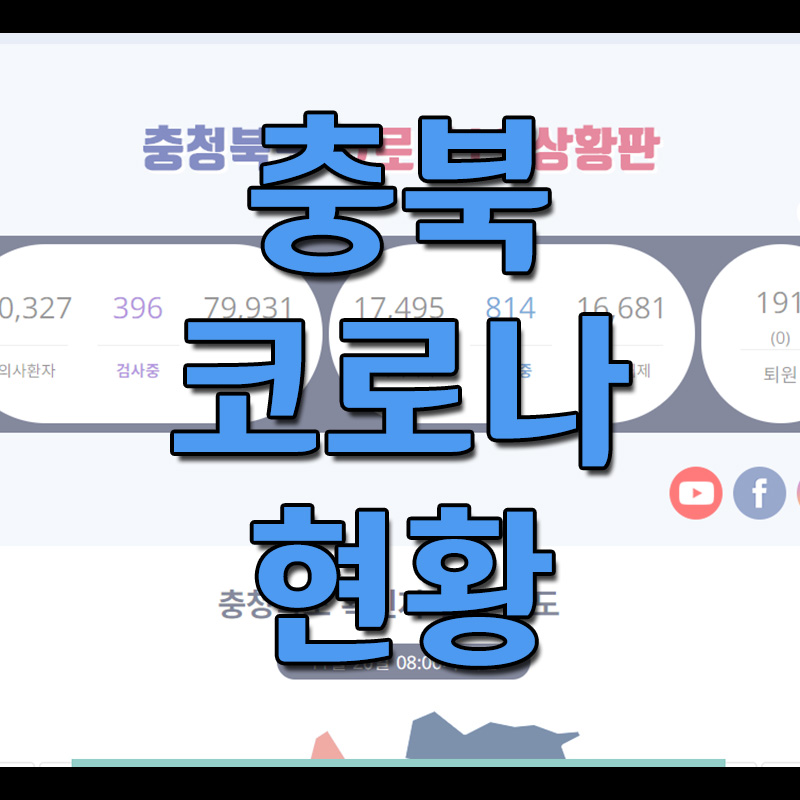  충북 코로나 확진자 현황