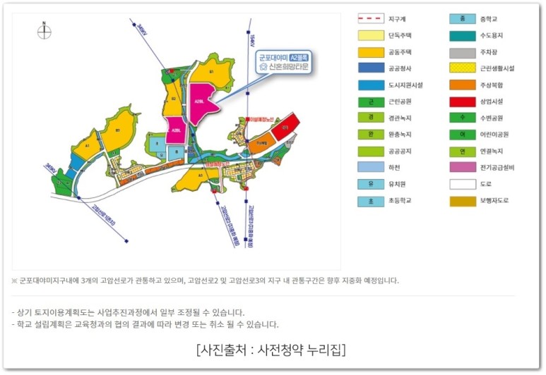 군포대야미, 의왕월암, 수원당수,