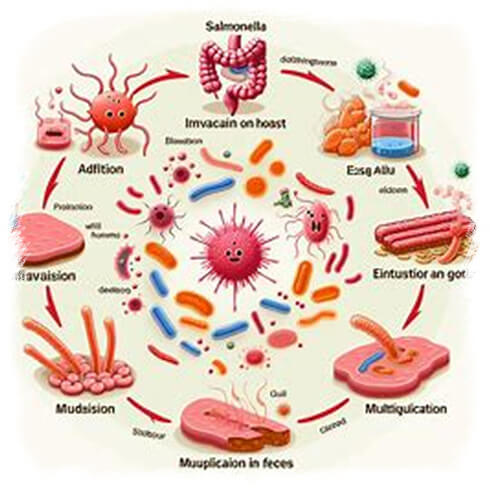 살모넬라균 감염