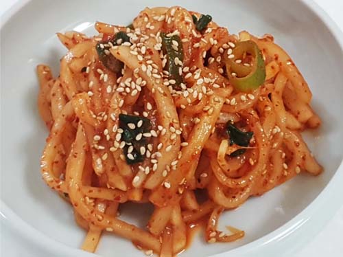  무생채 무침 만들기