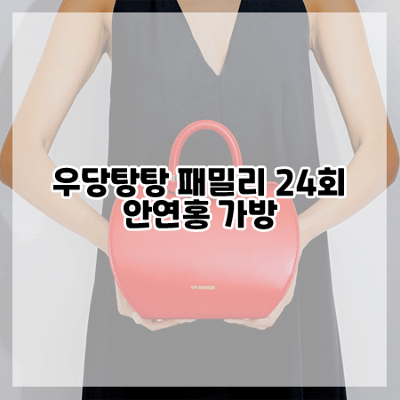 우당탕탕 패밀리 24회 안연홍 가방