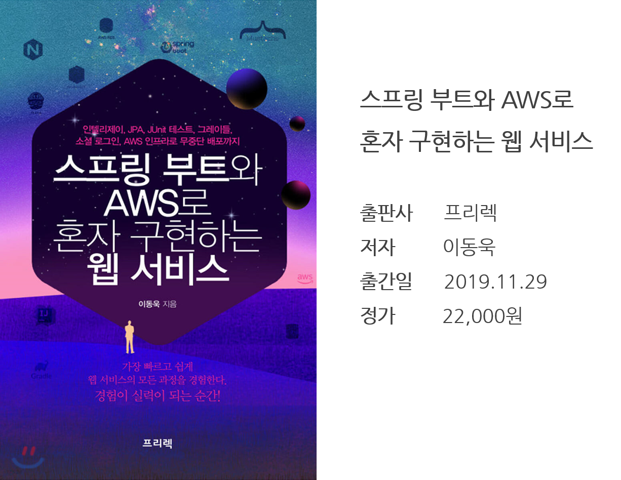  스프링 부트와 AWS로 혼자 구현하는 웹 서비스