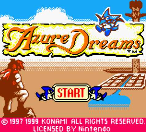  (GBC / USA) Azure Dreams - 게임보이 컬러 북미판 게임 롬파일 다운로드