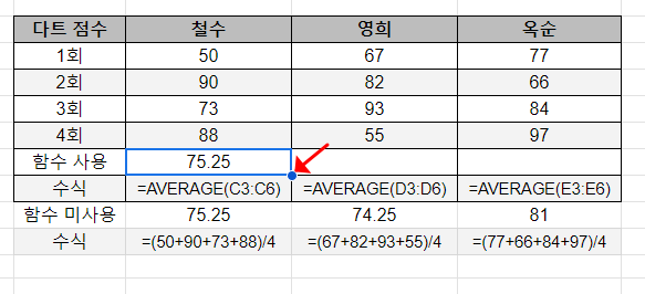 구글 스프레드시트 함수