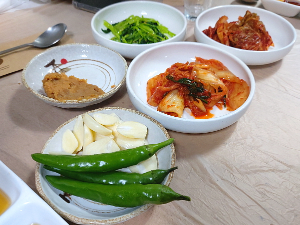 김치와 마늘