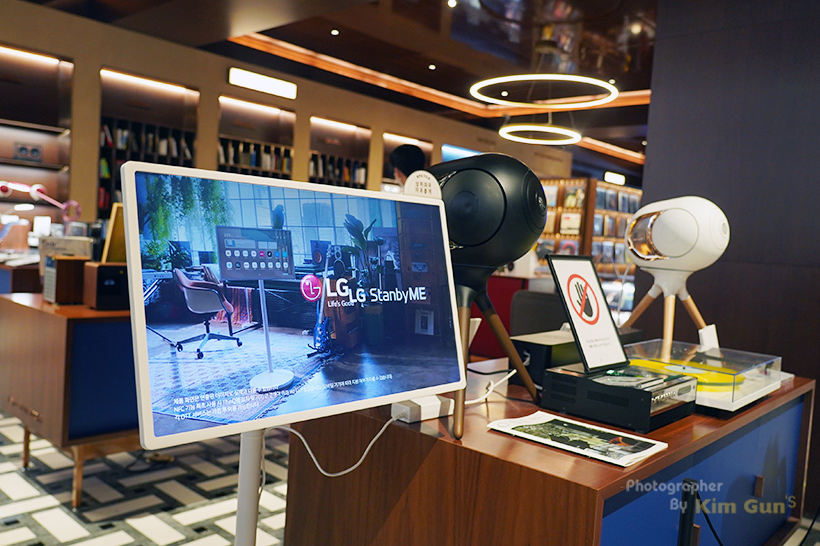  LG 스탠바이미 스틸북스, The Knoll in 더현대 서울에서 직접 체험하고 활용 아이디어도 얻자
