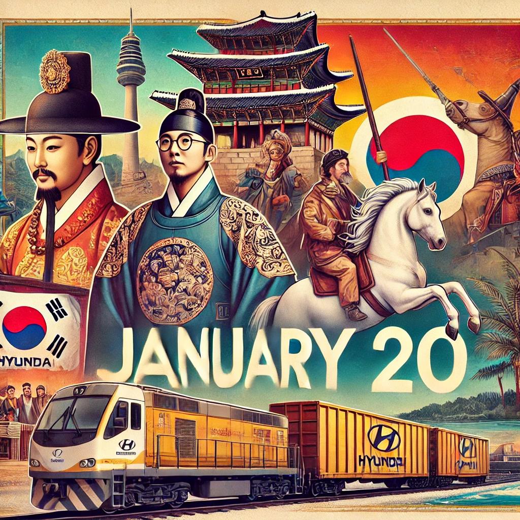1월 20일 오늘의 역사