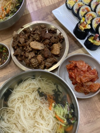 4900원 비빔국수  