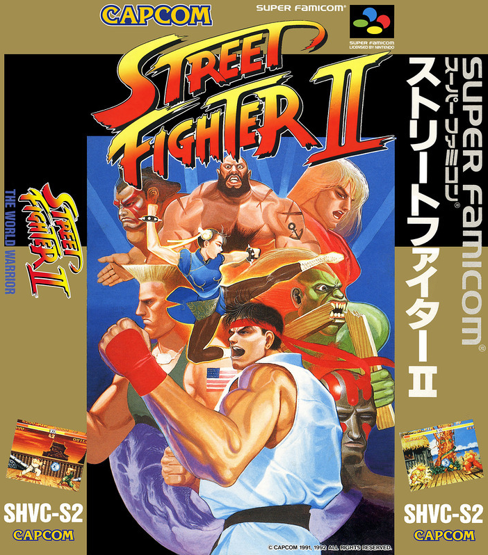  슈퍼패미컴 / SFC - 스트리트 파이터 2 더 월드 워리어 (Street Fighter II The World Warrior - ストリートファイターII ザ ワールド ウォーリアー)