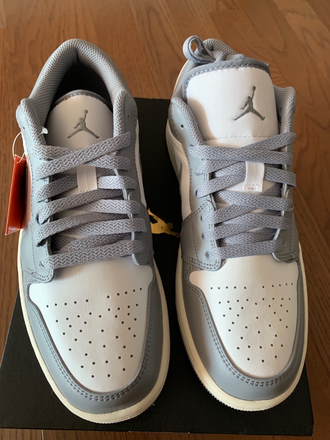  나이키 조던 1 로우 빈티지 그레이 Jordan 1 Low Vintage Grey (553558-053) 실물영접후기