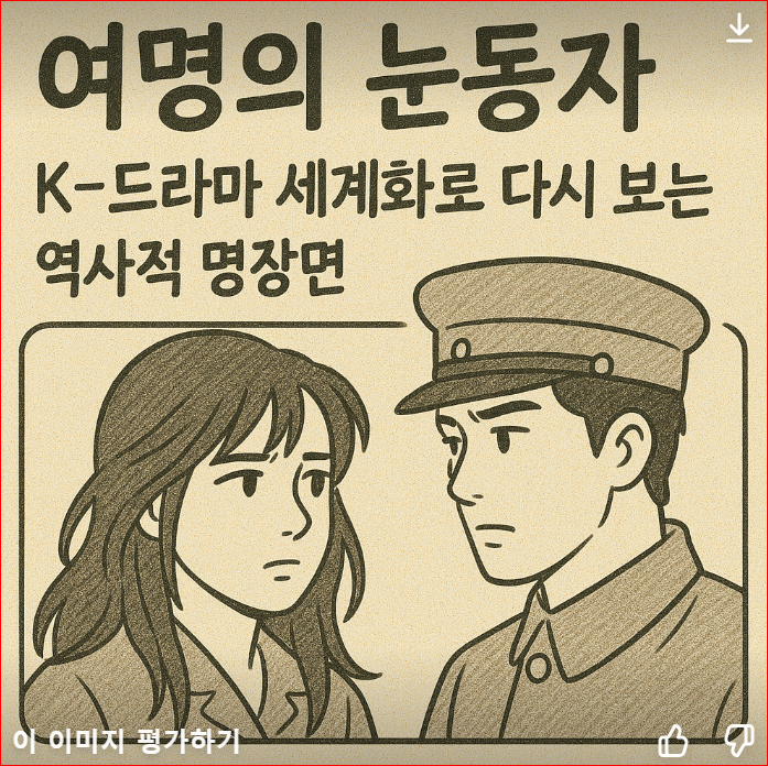 여명의 눈동자' K-드라마 세계화로 다시 보는 역사적 명장면을 드라마로 한다면?