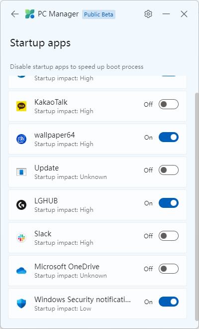 StartUp Apps