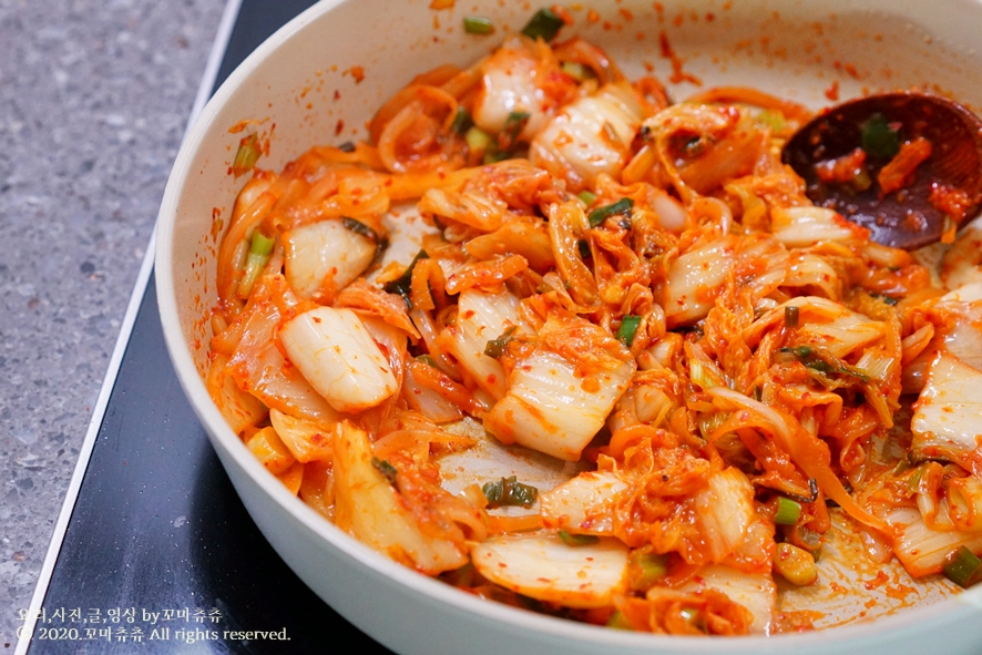 맛있는 팁 볶음김치 두부김치 만드는 법 참치김치볶음레시피 만들기 절대 5