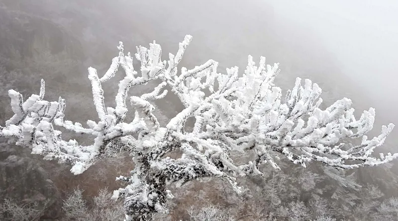 합천 가야산 설경