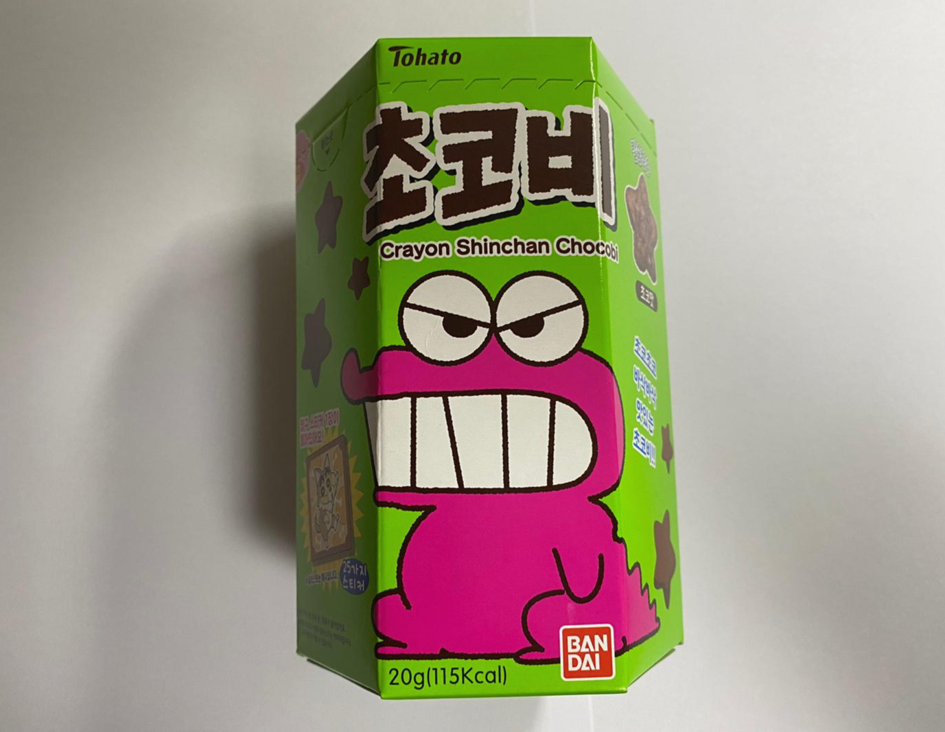  초코비 짱구 과자리뷰