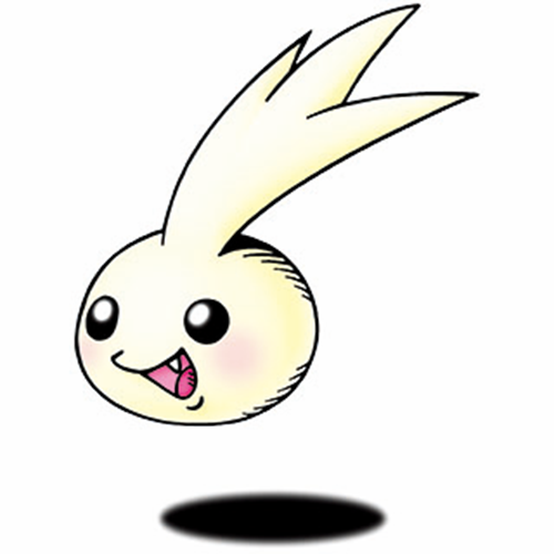  [디지몬도감] 투브몬 ツブモン TSUBUMON TSUBUMON