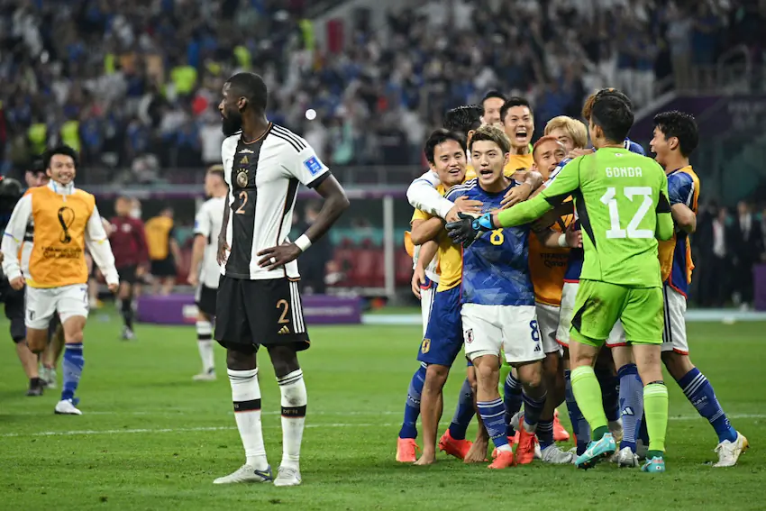 월드컵 일본 독일전 뤼디거 논란