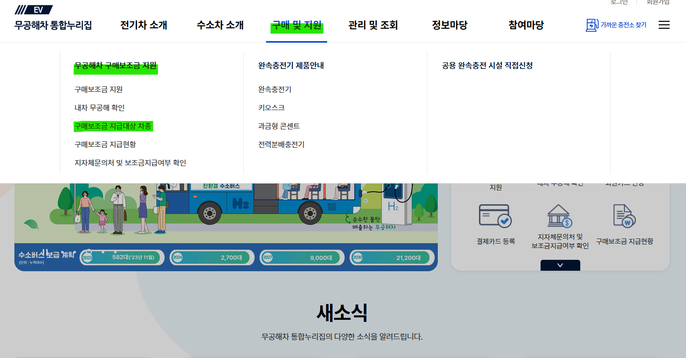 2024년 전기차 보조금 - undefined - 2. 차종별 보조 확인방법 2024년 전기차 보조금 - undefined - 2. 차종별 보조 확인방법