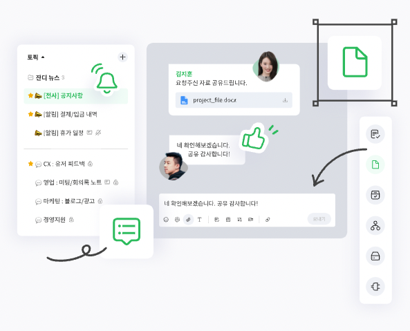  국산 협업툴 비교 플로우 두레이 잔디 우리 회사에는? / 나라면..