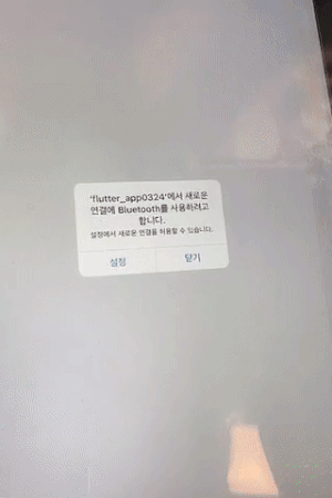  [Flutter] Bluetooth