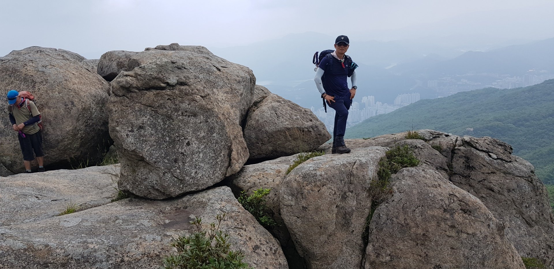 부산 금정산 무명릿지