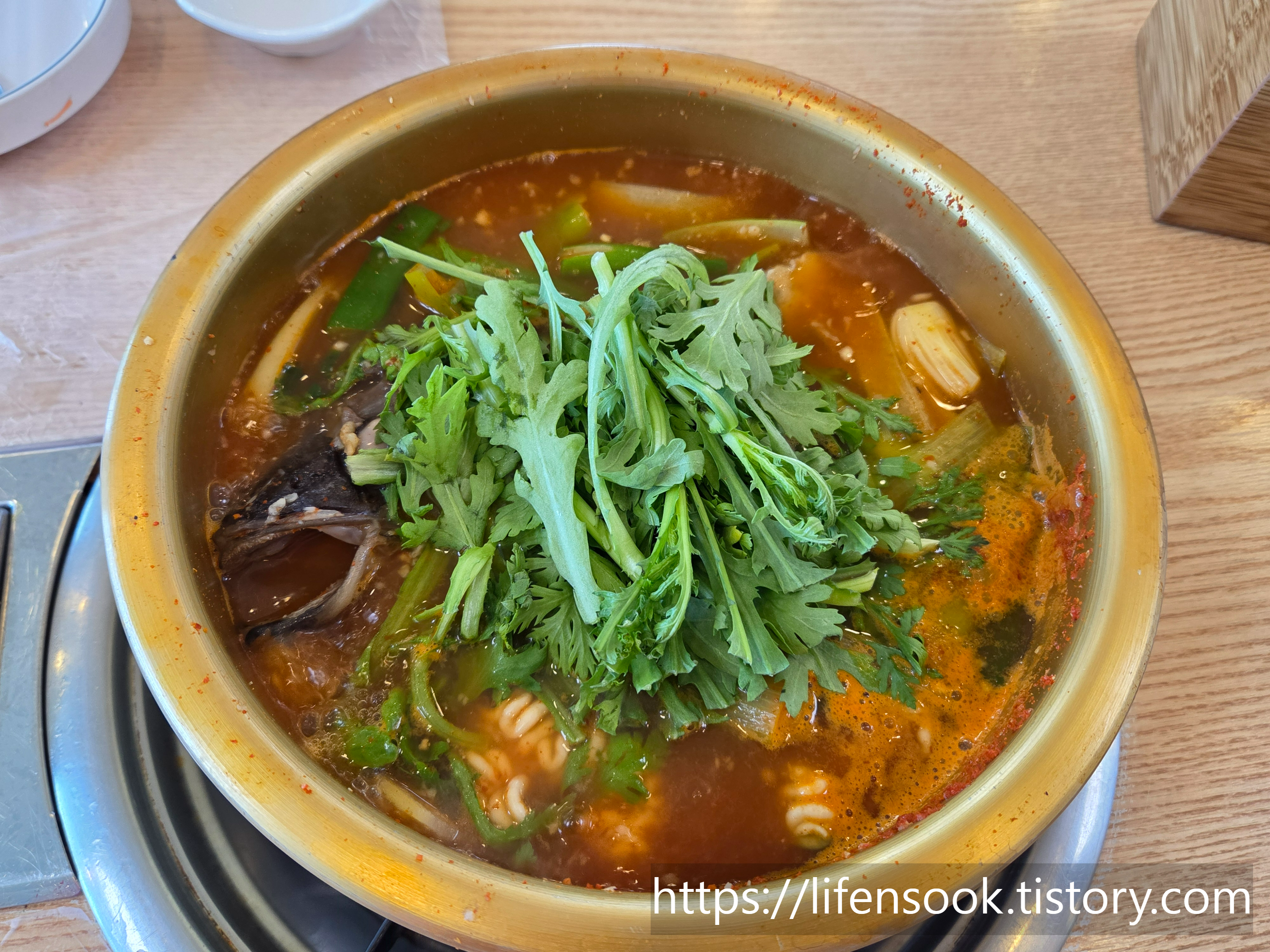 외옹치 동태찌개
