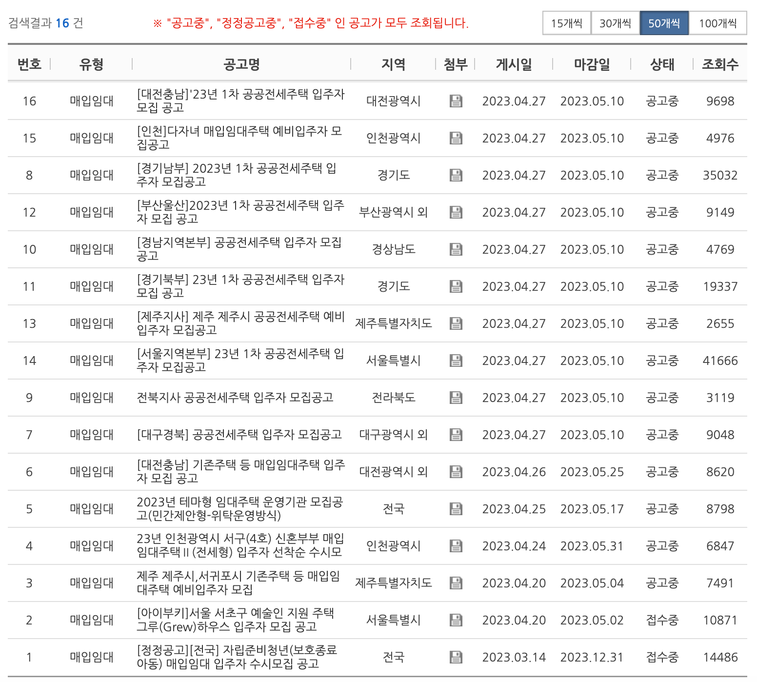 lh 공공전세주택 신청 방법