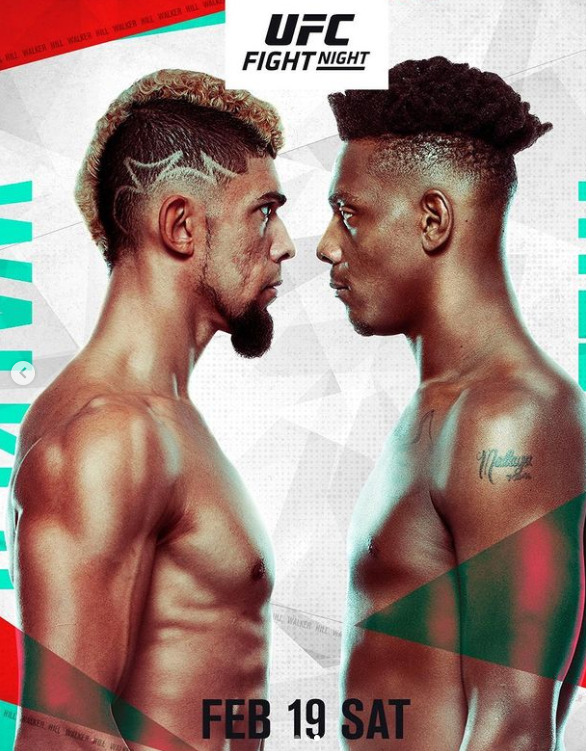  UFC 조니 워커 자마할 힐 중계 좌표 UFC Fight Night 무료중계
