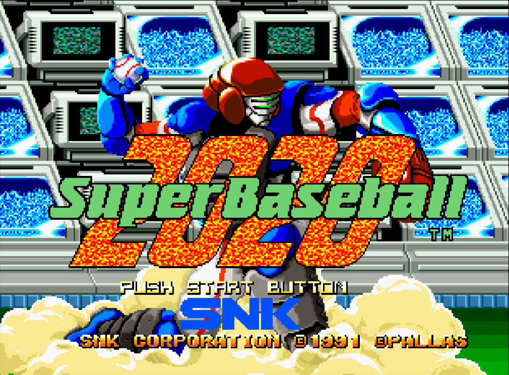  2020 슈퍼 베이스볼 - 2020年スーパーベースボール 2020 Super Baseball (네오지오 CD ネオジオCD Neo Geo CD)