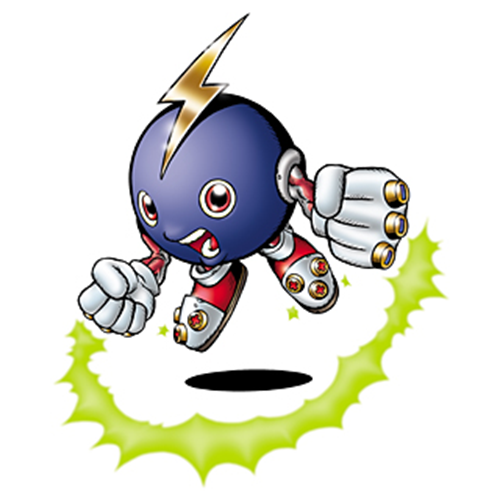  [디지몬도감] 썬더볼몬 サンダーボールモン THUNDERBALLMON THUNDERBALLMON