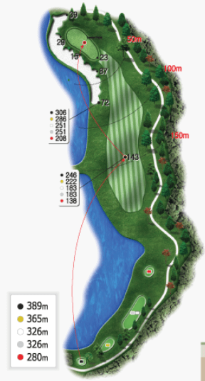 올드 OUT 코스 3 Hole