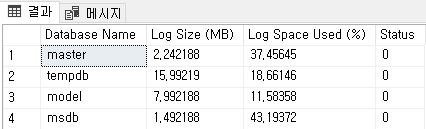  [SQL Server] 로그 파일 용량 상한 설정하는 방법