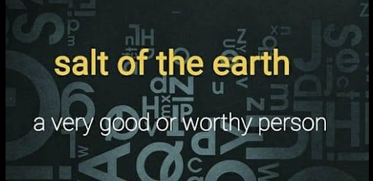 [영어] salt of the earth를 아시나요?