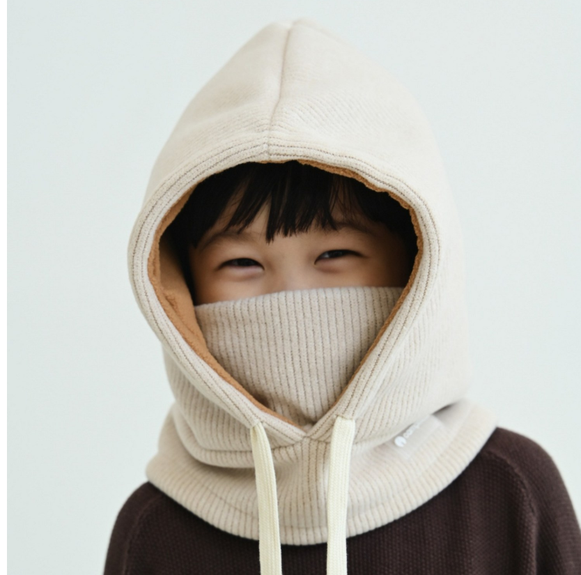 키즈이중기모바라클라바넥워머