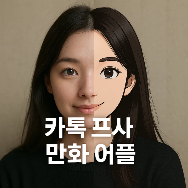 카톡 프사 만화 어플
