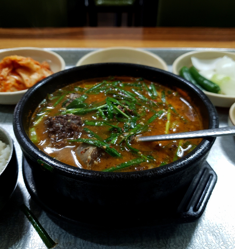 부산 동래 조광심민속왕순대 순대국밥