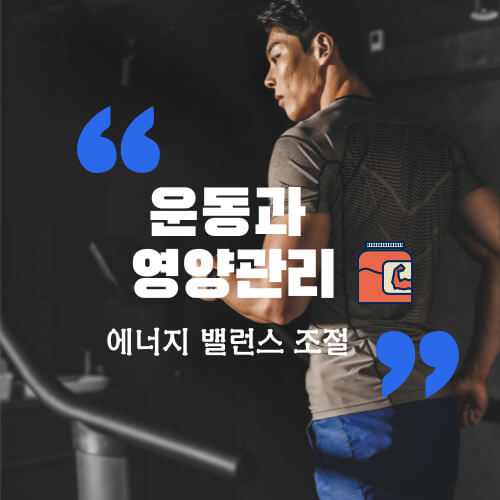 운동과 영양관리