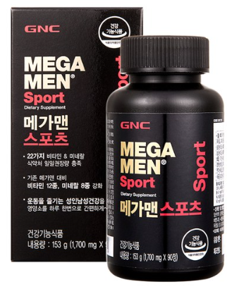 GNC 메가맨 스포츠 멀티비타민&미네랄