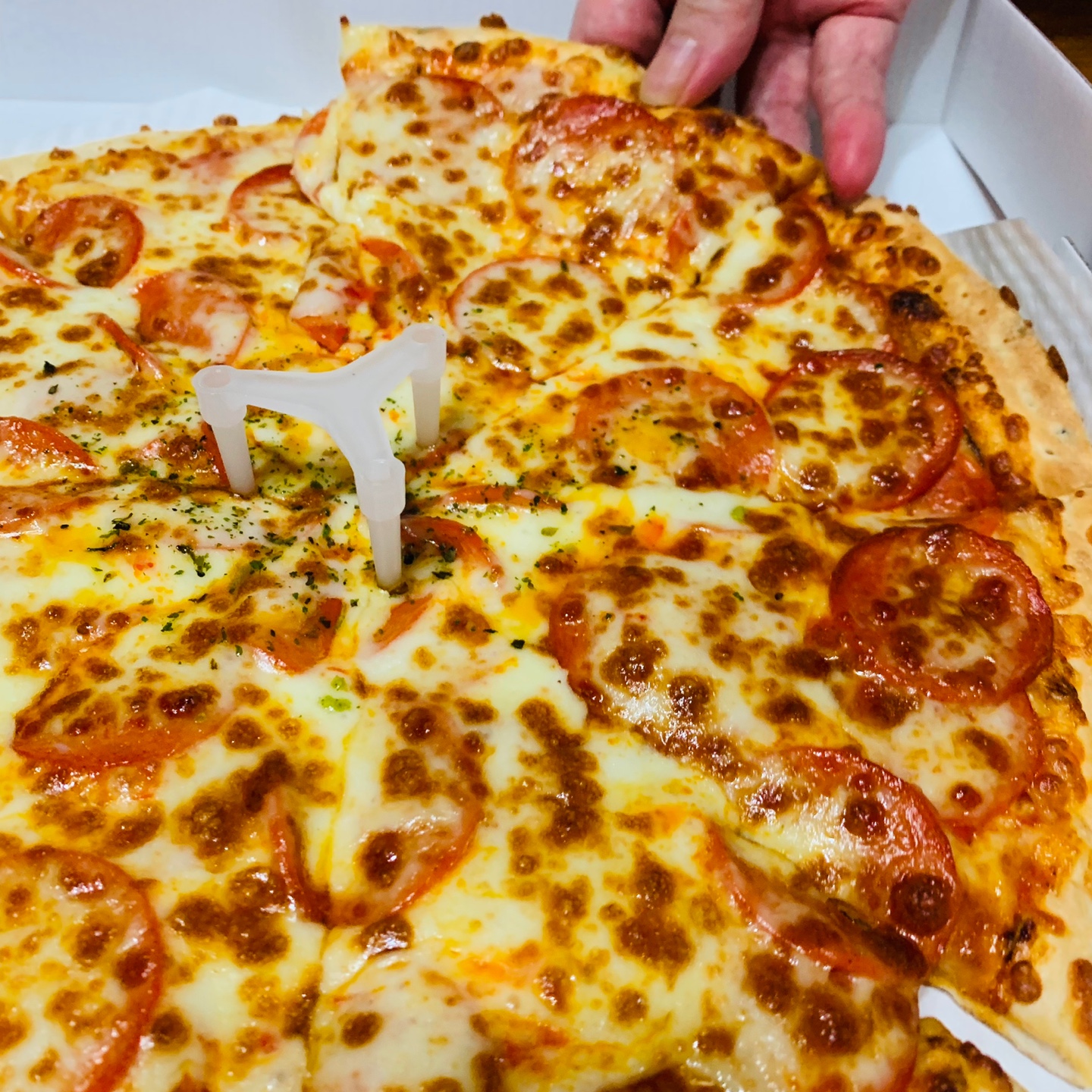 페퍼로니-피자-치즈