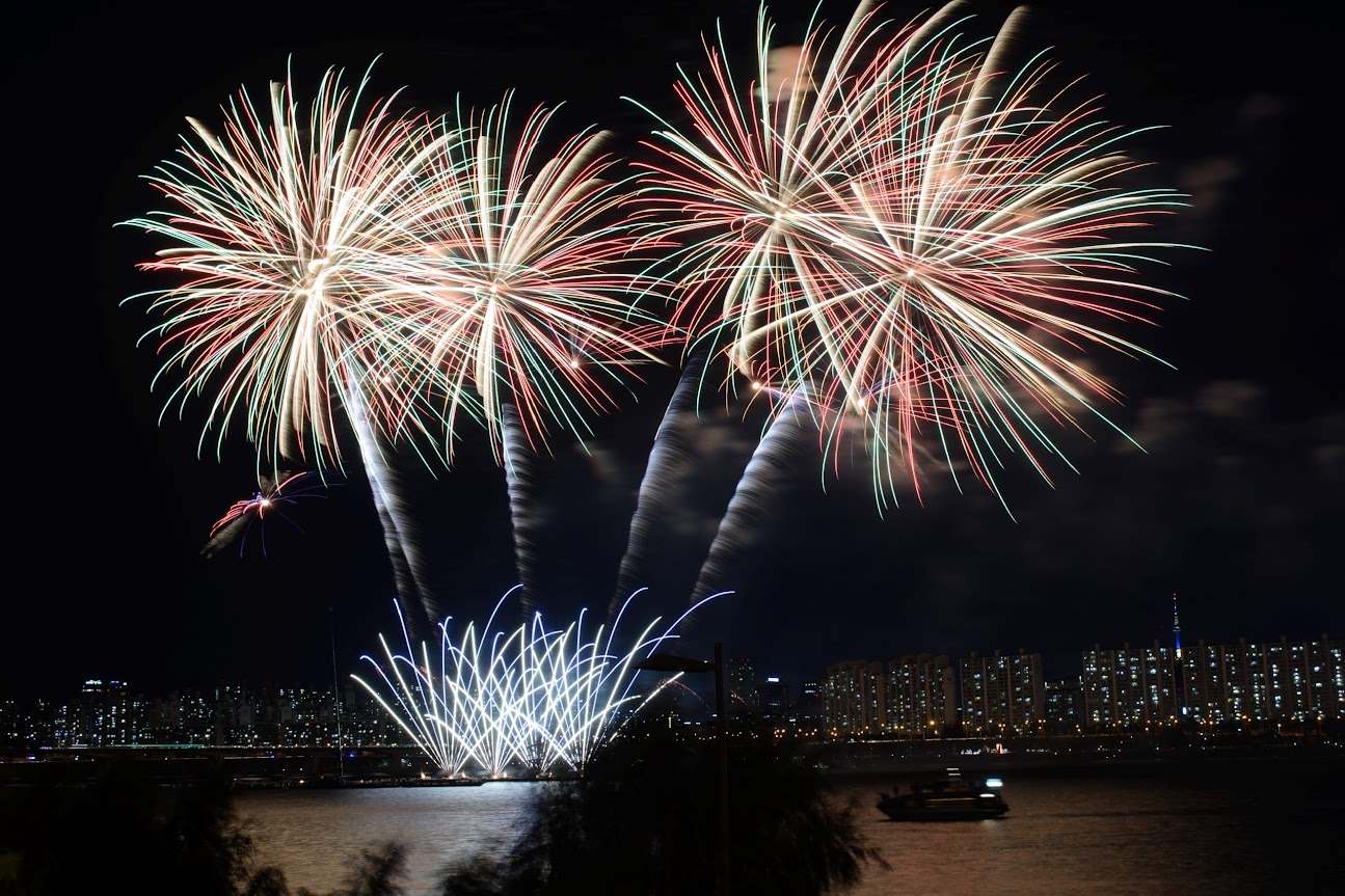 불꽃놀이 촬영법과 서울세계불꽃축제 경험담