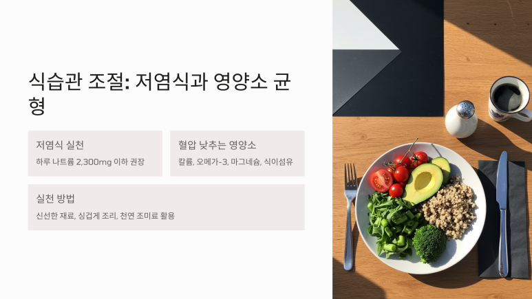 식습관 조절