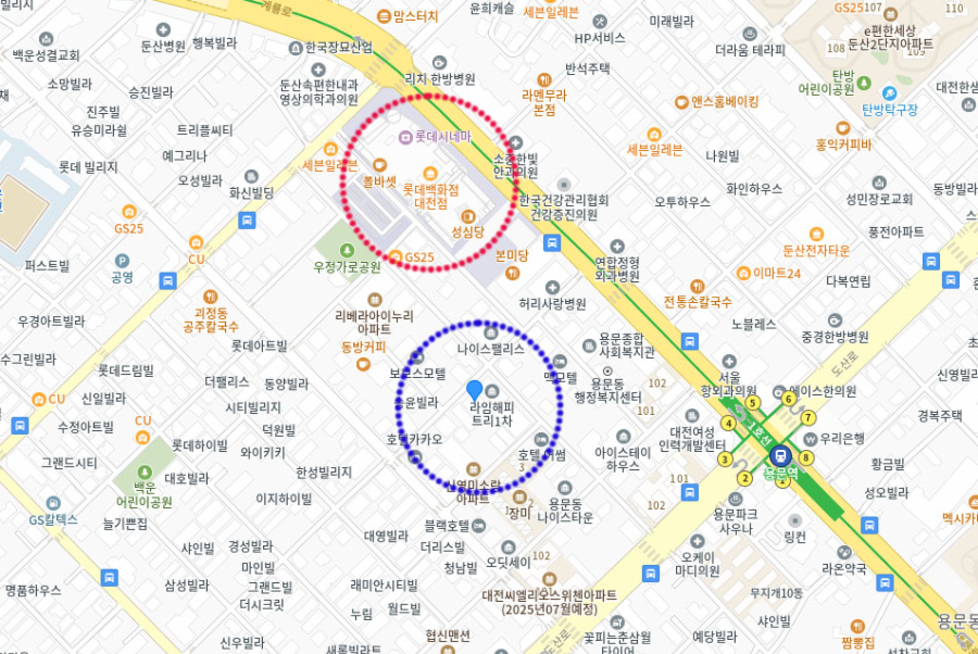 대전-모텔-추천-롯데백화점