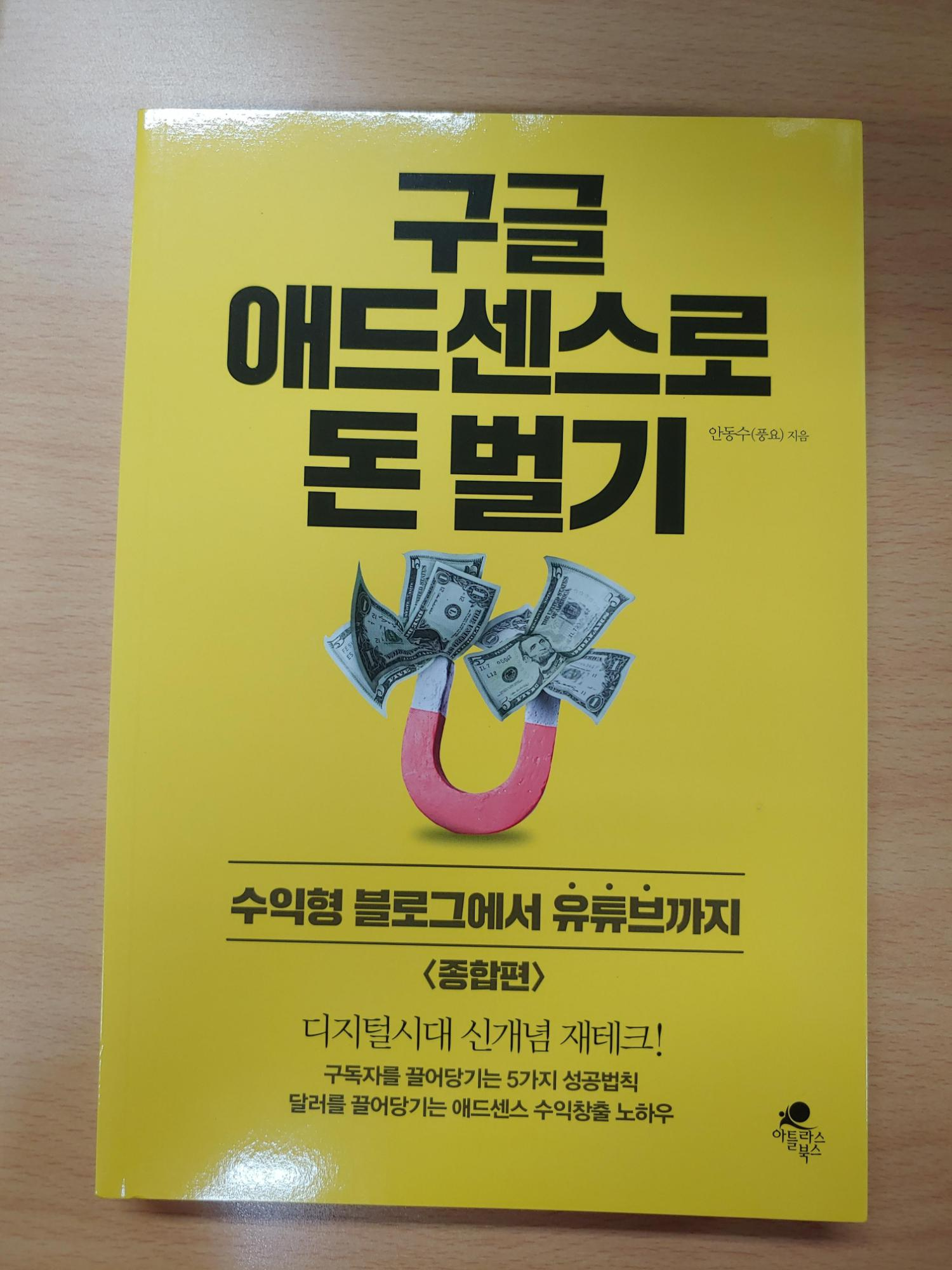  구글 애드센스로 돈벌기 디지털시대 신개념 재테크 책을 샀다