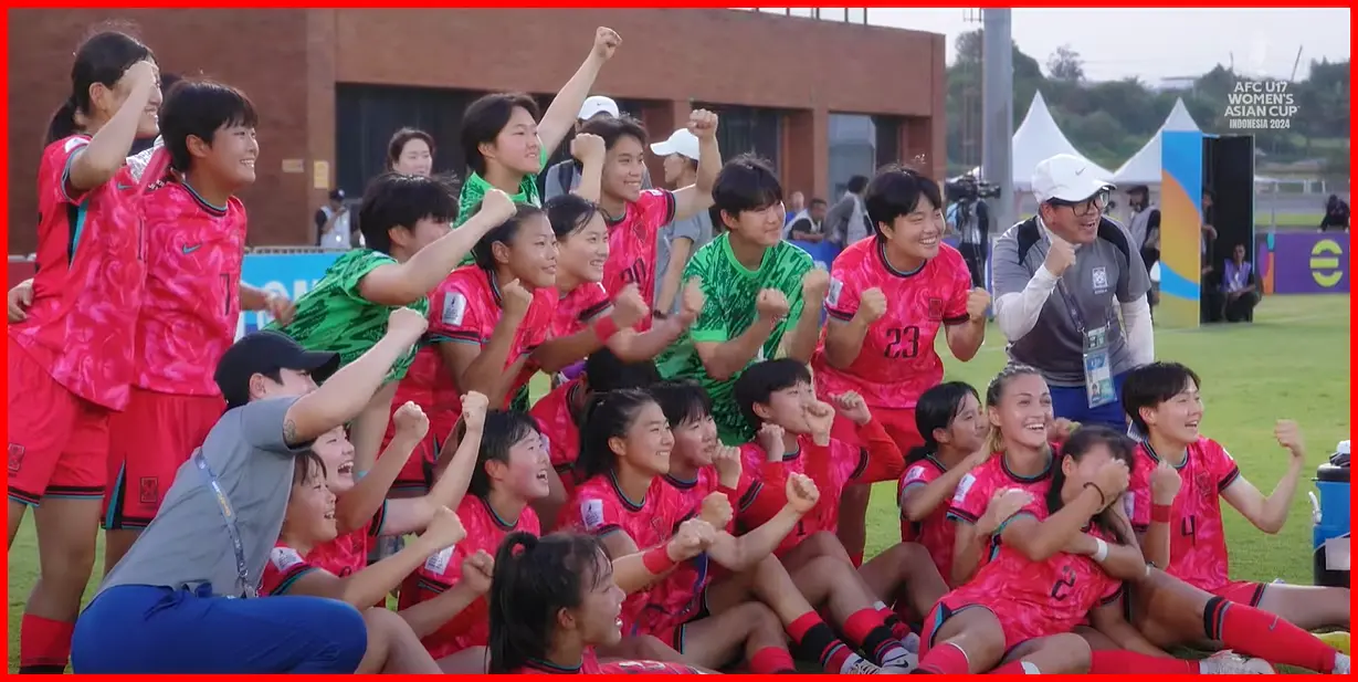 U-17 아시안컵 한국 일본 여자 축구 상대 전적