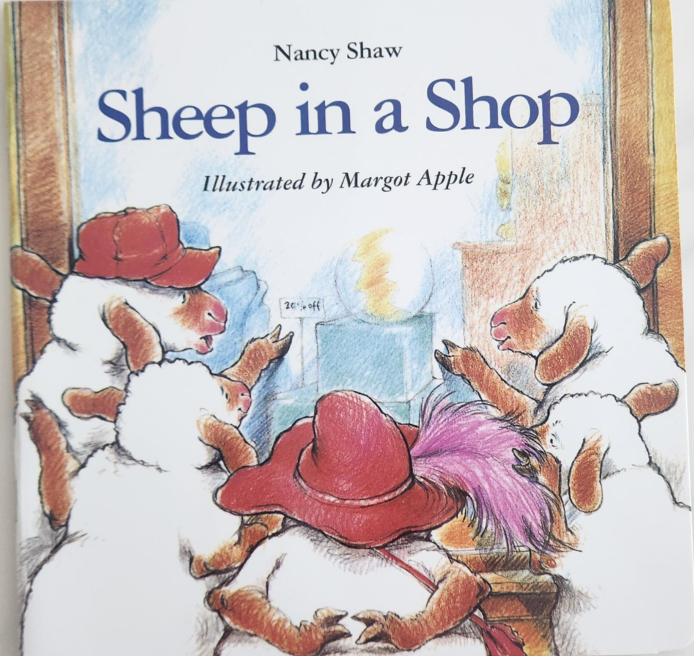 Sheep In A Shop 앞 표지