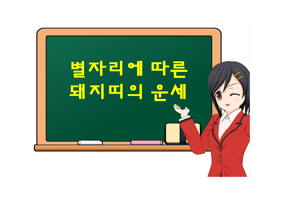  돼지띠, 별자리에 따른 운세가 궁금하다면?