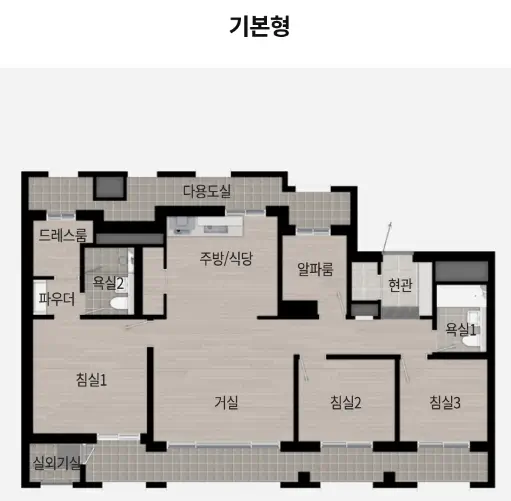 104㎡D-평면도-기본형-사진