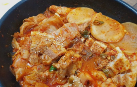 삼겹살김치찜